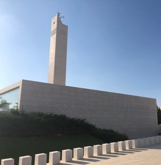 Ramallah- le musée consacré à Arafat - le tombeau d'Arafat
